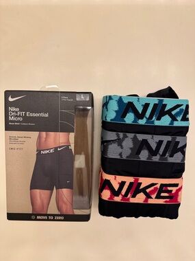 Nike Essential Micro Boxer Briefs 3 Pack